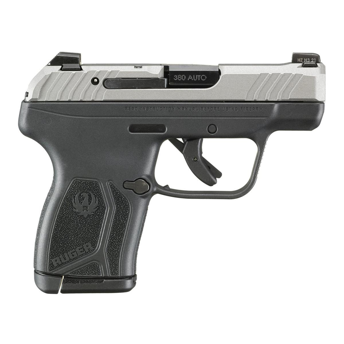ruger lcp max silver black 13720