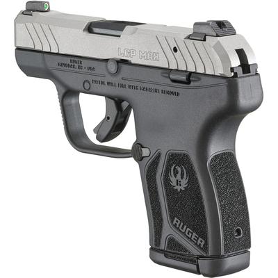 ruger lcp max silver black 13720