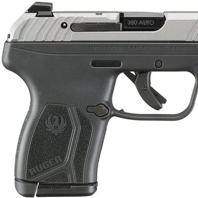 ruger lcp max silver black 13720