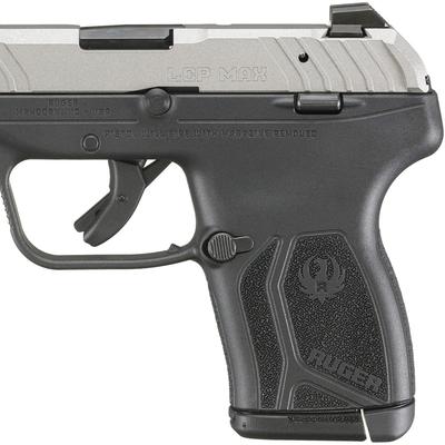 ruger lcp max silver black 13720