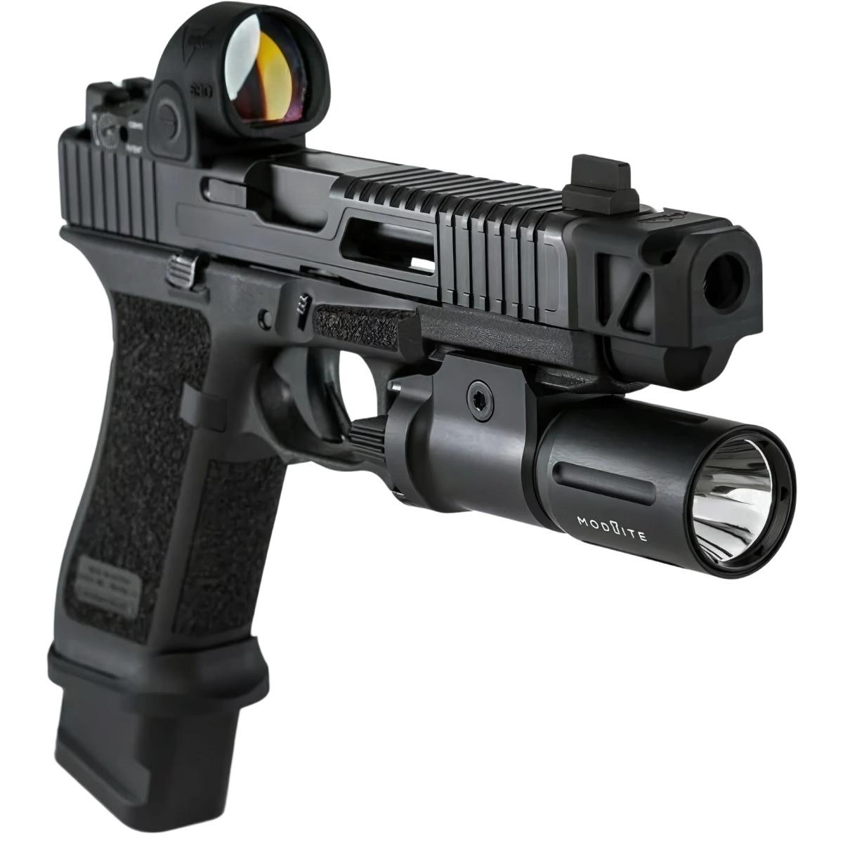 modlite latarka pistoletowa pl350 okw complete blk