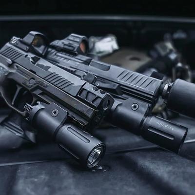 modlite latarka pistoletowa pl350 okw complete blk