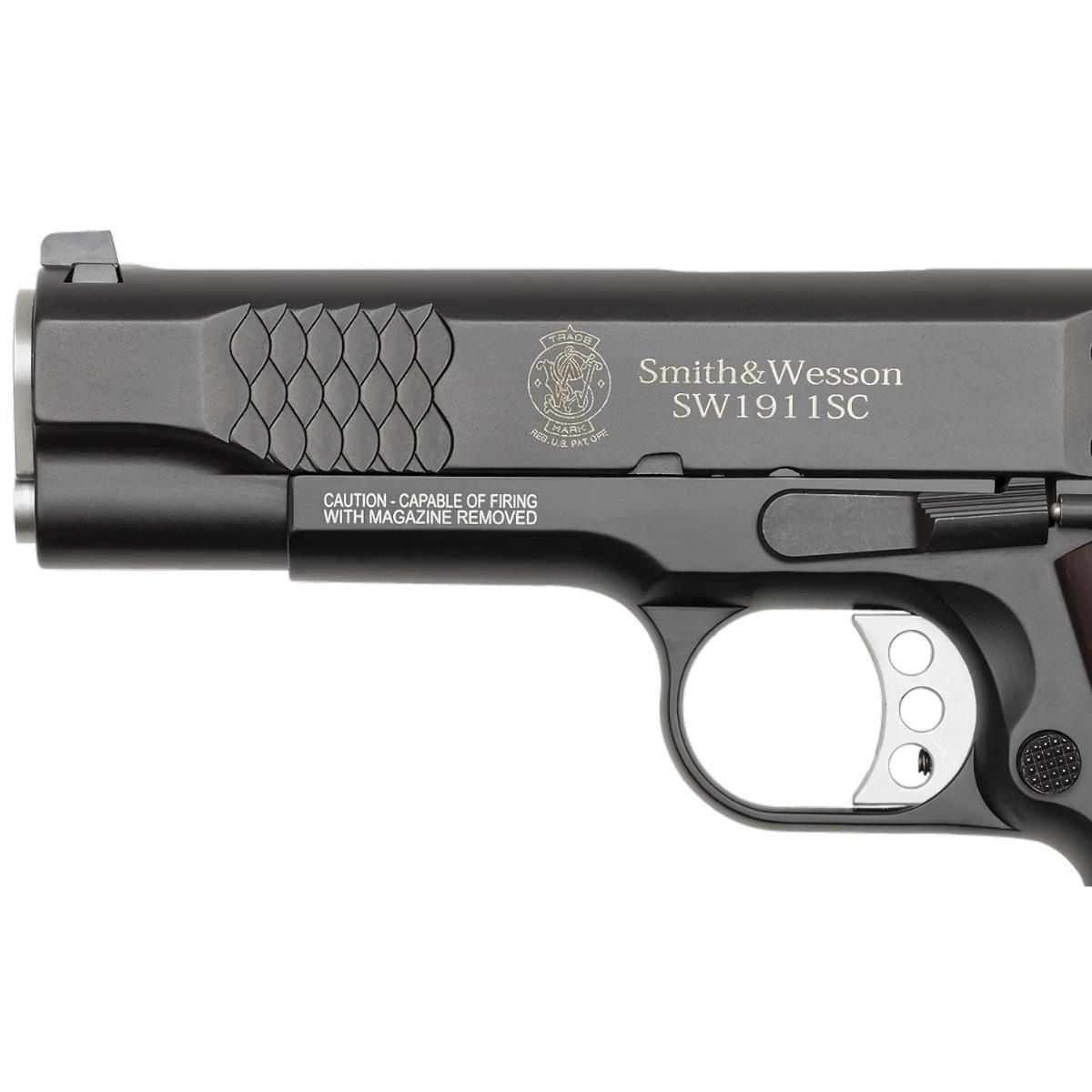 smith wesson sw1911sc e series round butt scandium frame 4 25 108483