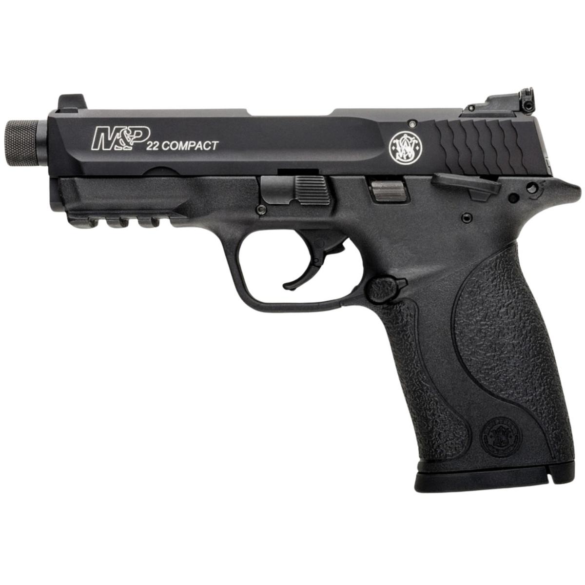 smith wesson m p22 compact ts threaded barrel 3 3 10199