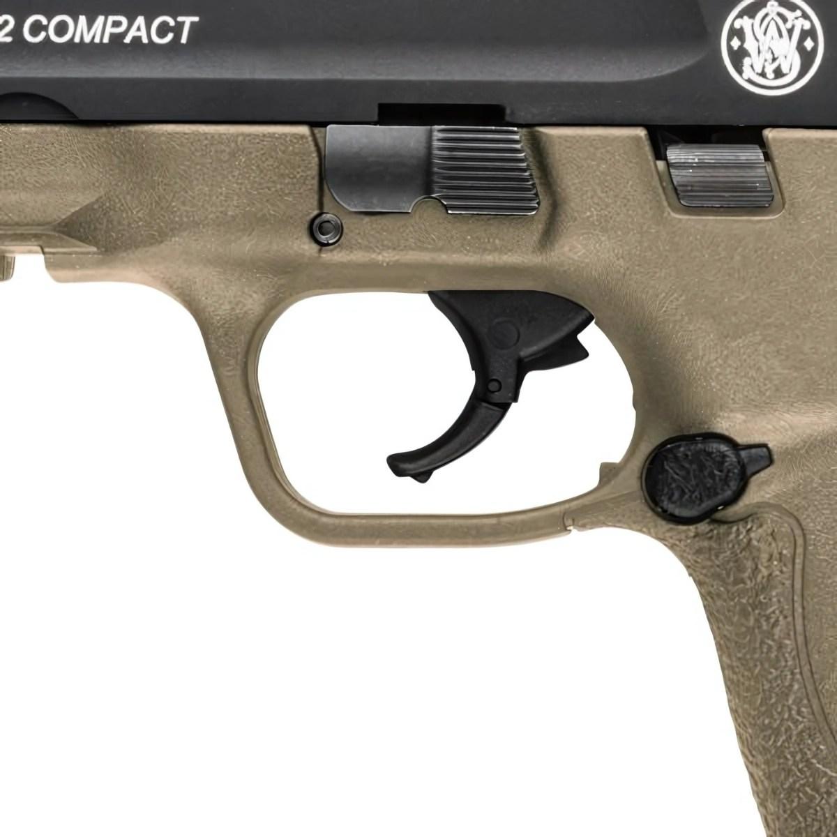 smith wesson m p22 compact cerakote ts threaded barrel 3 3 fde 10242