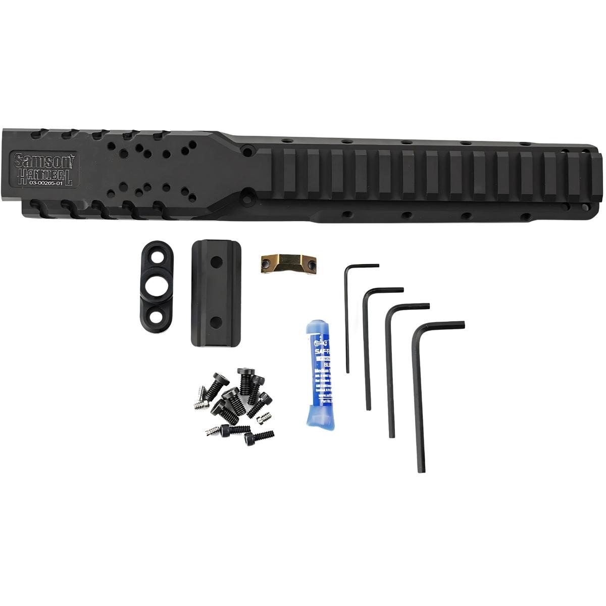 ruger szyna hannibal pod kolimator picatinny mini 14 mini thirty srebrna 18330