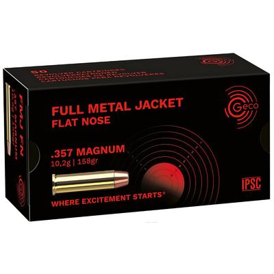 Geco VM-FK FMJ .357 Magnum...