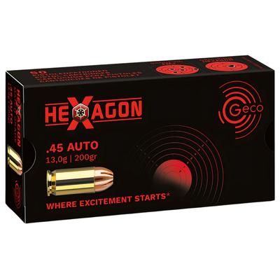 Geco Hexagon .45 ACP 13g