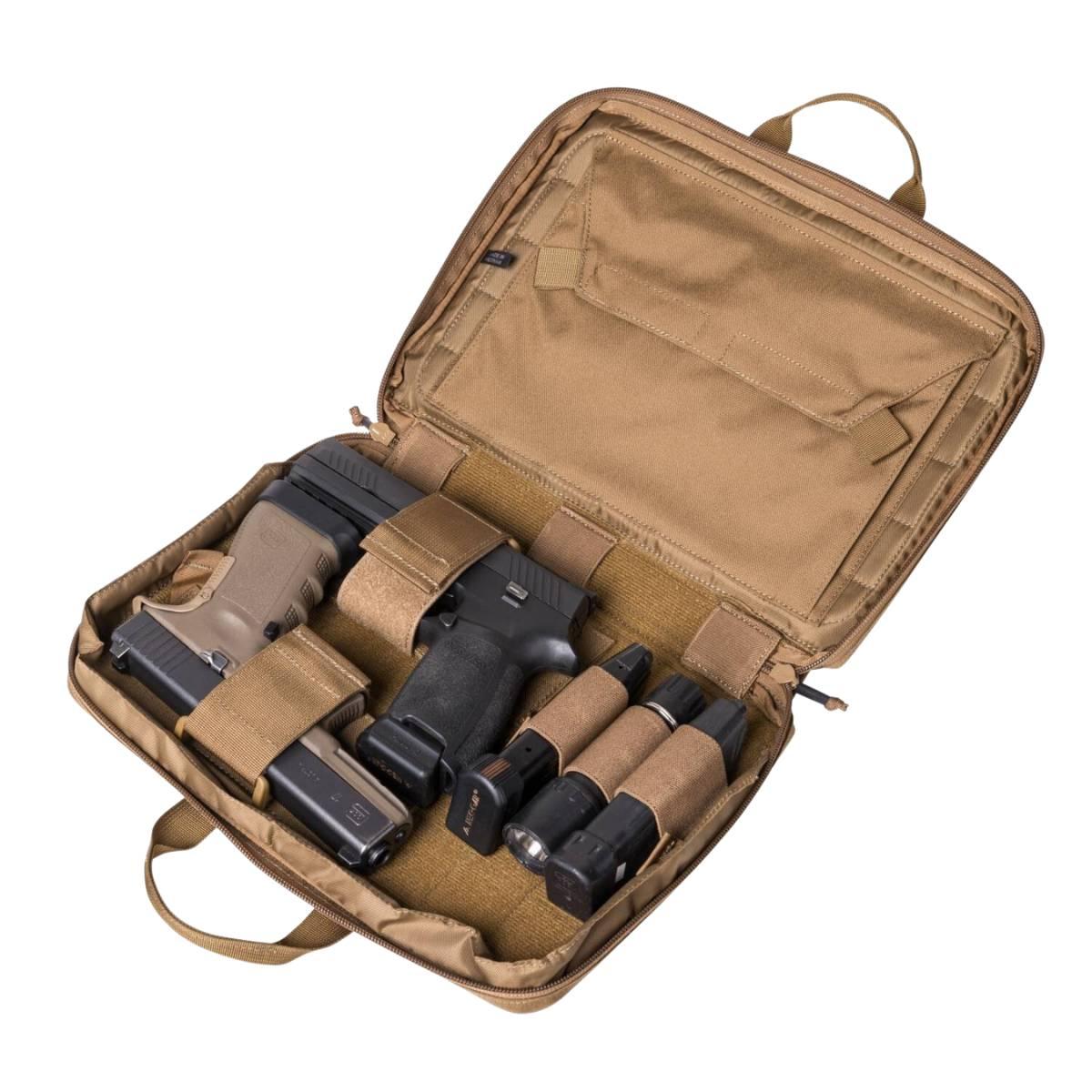 helikon tex pokrowiec double pistol wallet cordura shadow grey