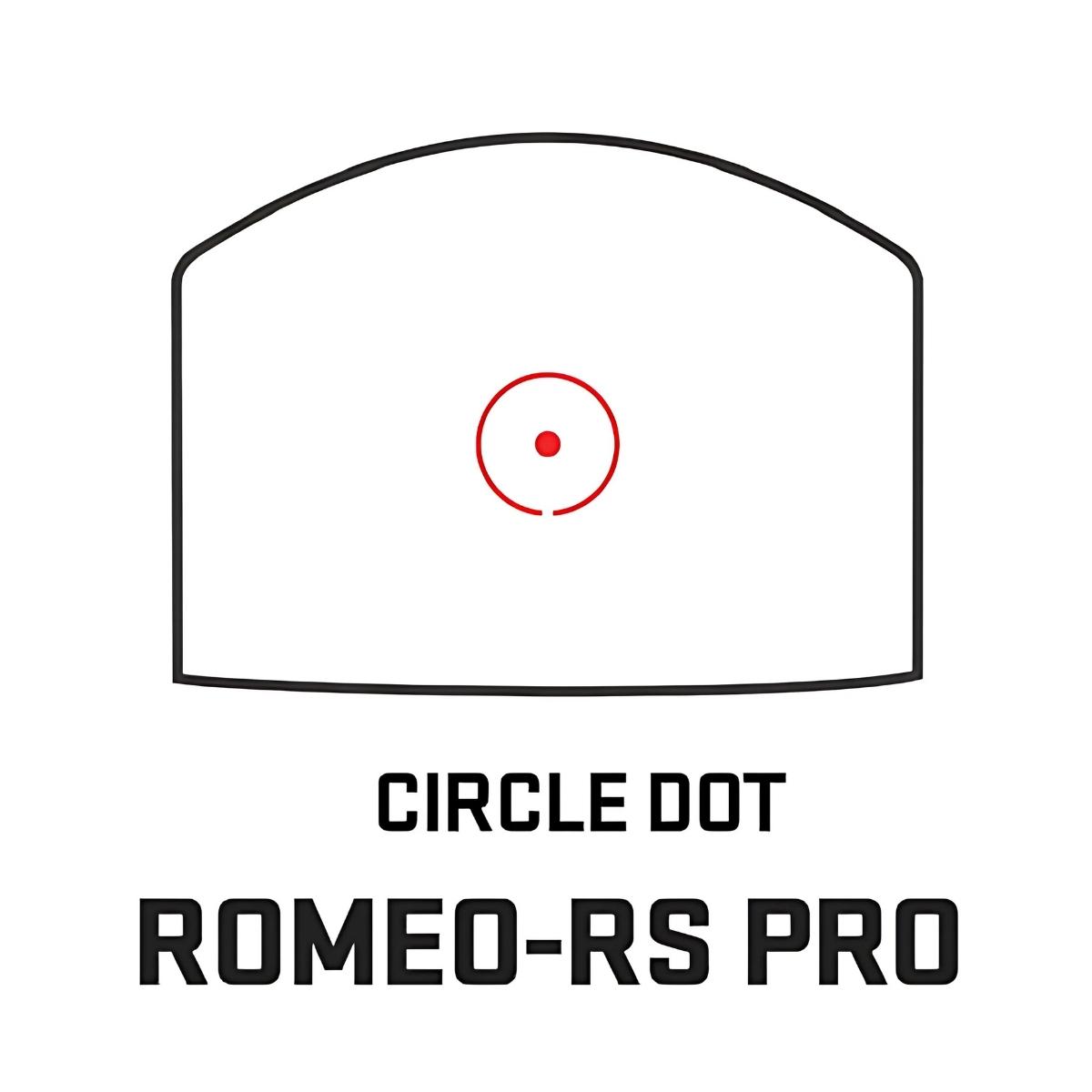 sig sauer kolimator romeo rs circle dot sor02000