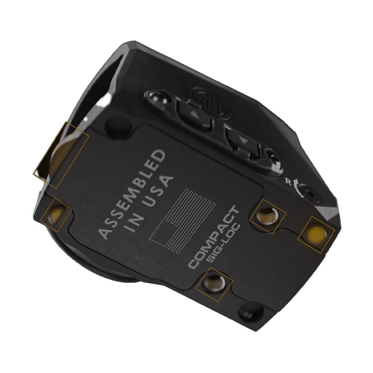 sig sauer kolimator romeo x enclosed compact sig lock circle dot sorx1600