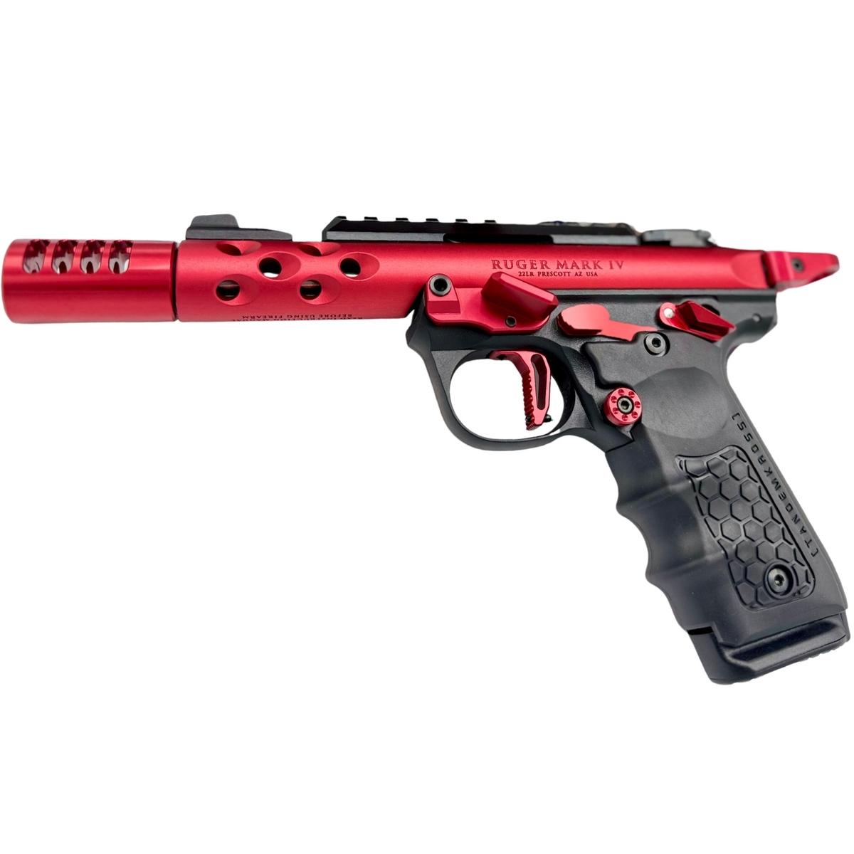 ruger mark iv 22 45 lite red custom racegun x tandemkross 43910