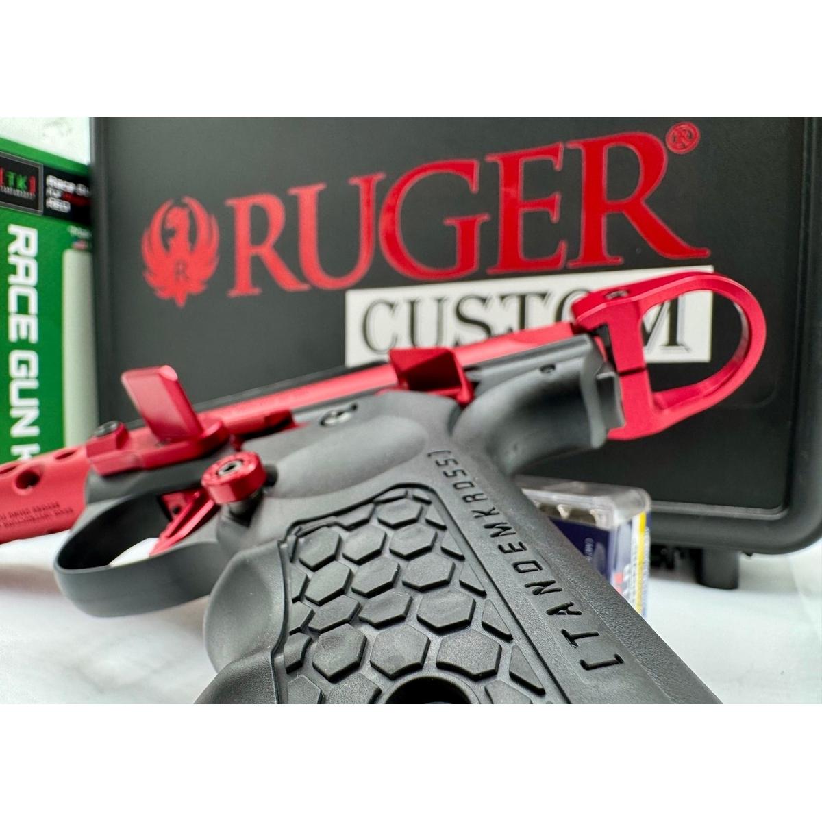ruger mark iv 22 45 lite red custom racegun x tandemkross 43910