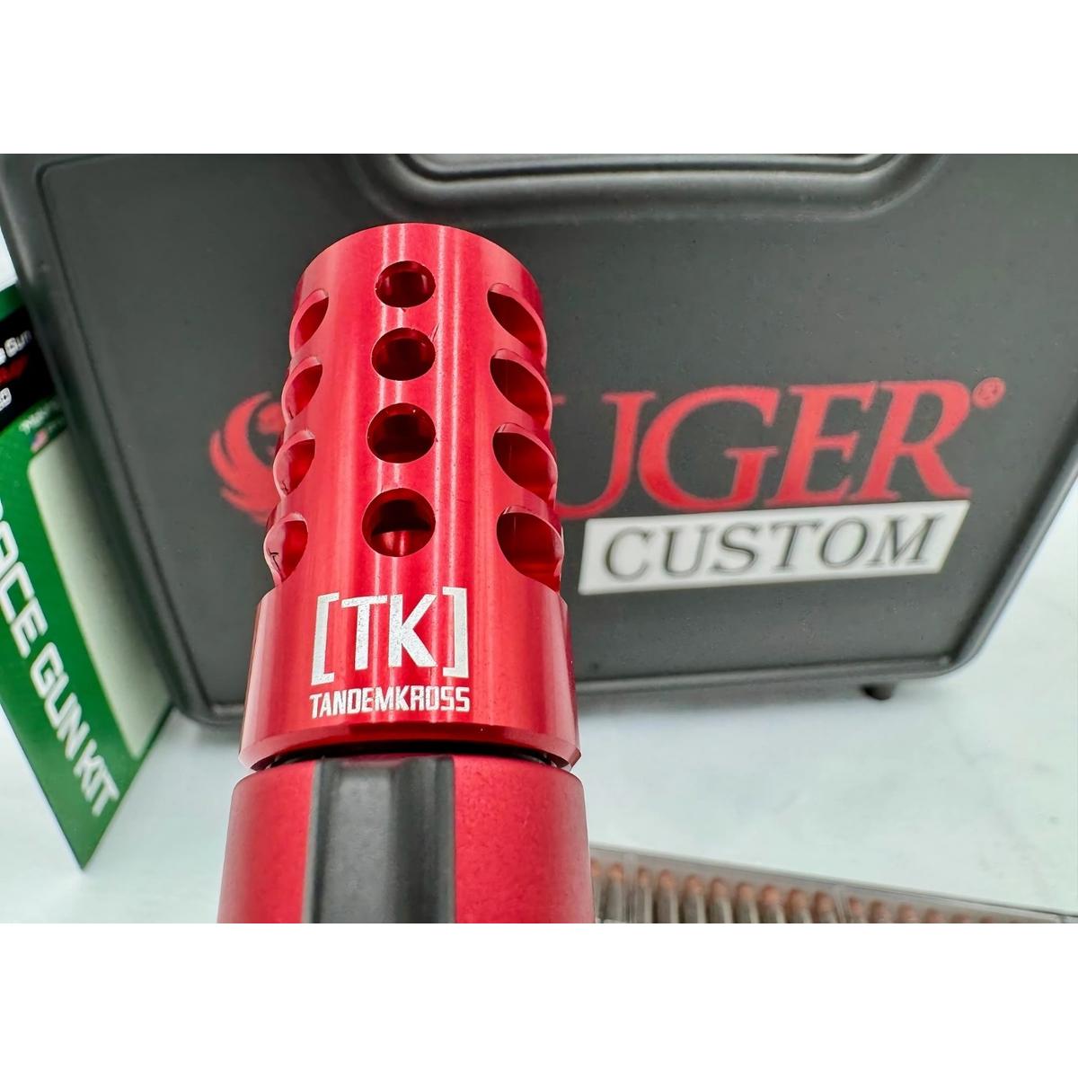 ruger mark iv 22 45 lite red custom racegun x tandemkross 43910