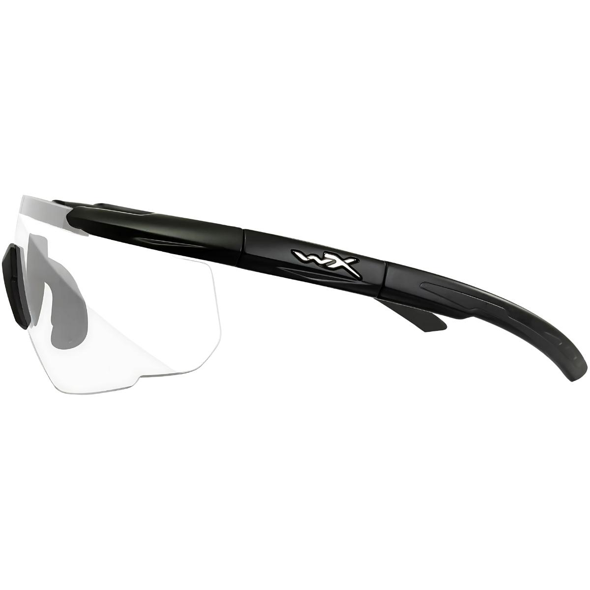 wileyx okulary ochronne saber advanced wizjer clear lens oprawki matte black sku 303