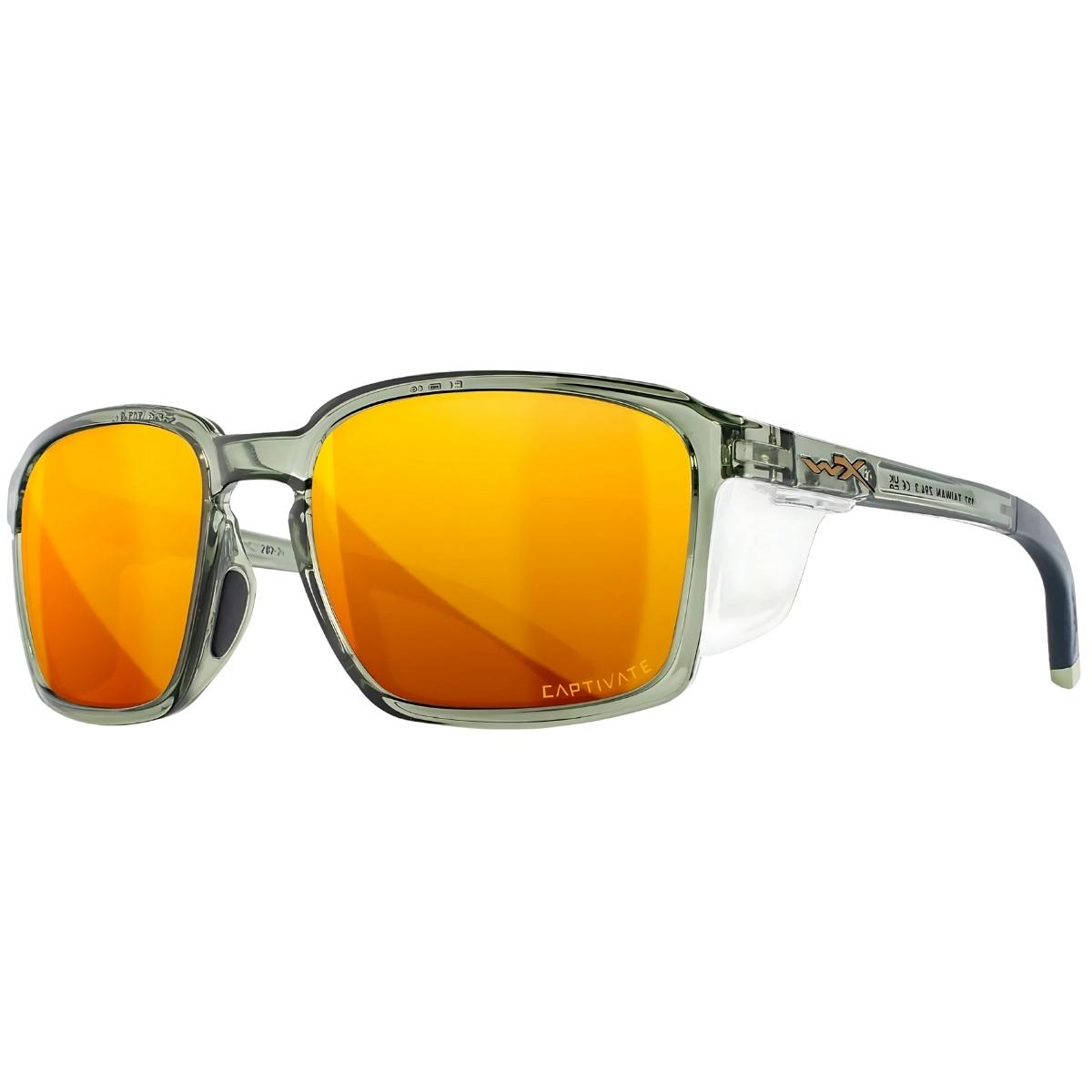 wileyx okulary wx alfa wizjer captivate pol bronze mirror oprawki gloss crystal light olive sku ac6alf04