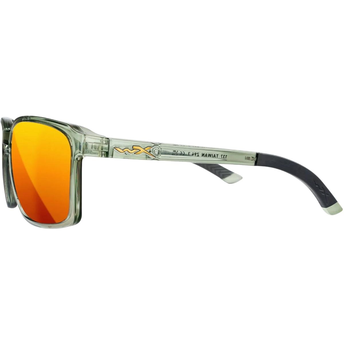 wileyx okulary wx alfa wizjer captivate pol bronze mirror oprawki gloss crystal light olive sku ac6alf04