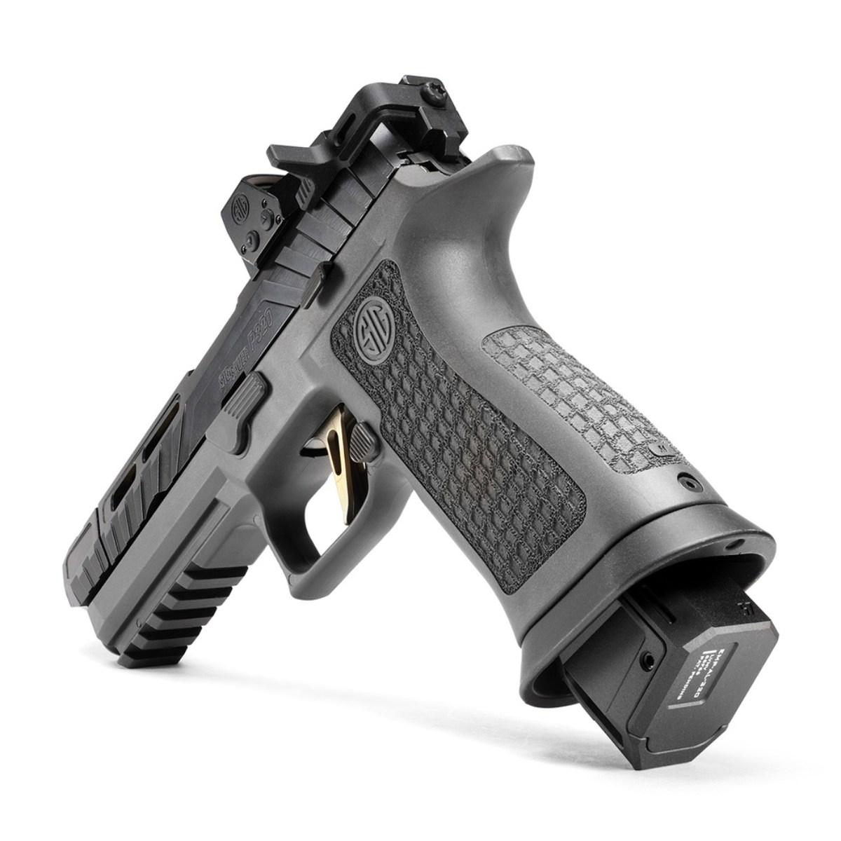 strike industries stopka magazynka 5 do sig sauer p320 aluminiowa si emp al p320 bk