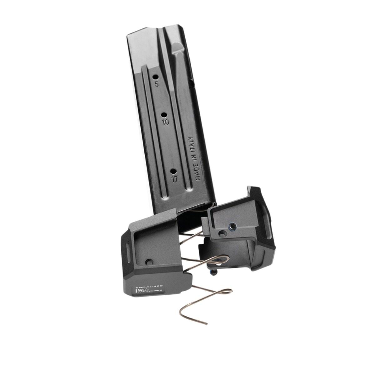 strike industries stopka magazynka 5 do sig sauer p320 aluminiowa si emp al p320 bk
