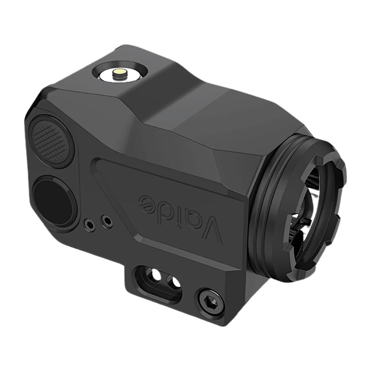 vaide latarka taktyczna z laserem compact scrapper combo red 500 lumenow czarna vapll r01