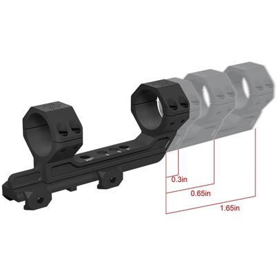 vector optics regulowany montaz do lunety jednoczesciowy extended picatinny mount 30 mm czarny xasr 3037