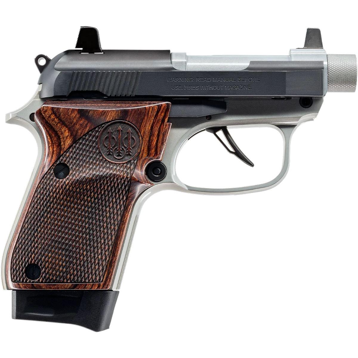 beretta 30x tomcat inox black wood grips mt