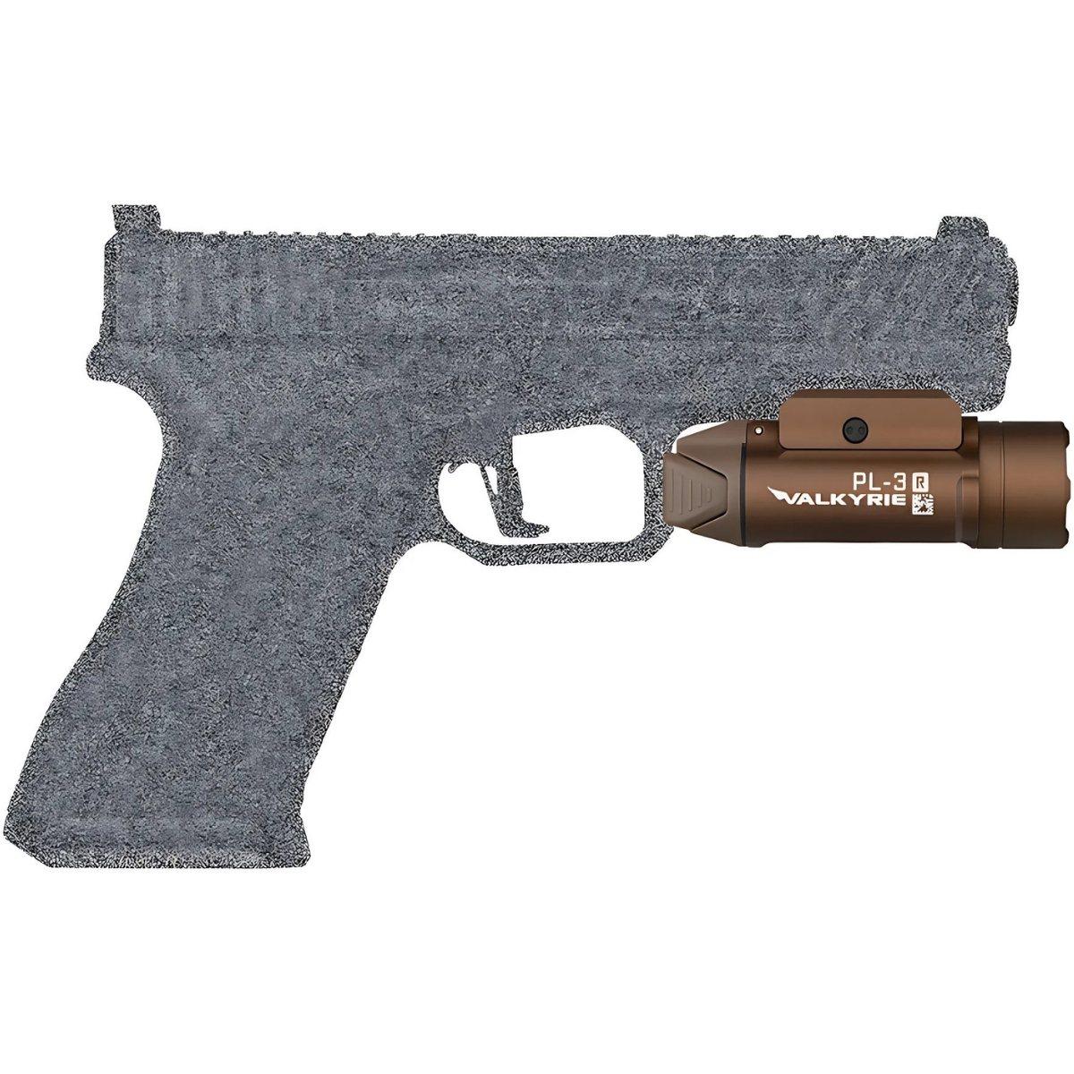 olight latarka pistoletowa pl 3r valkyrie desert tan 1500 lumenow