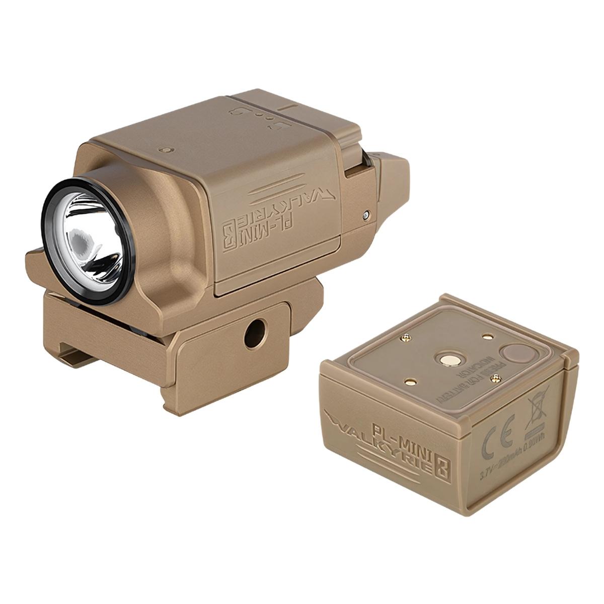 olight latarka pistoletowa pl mini 3 valkyrie desert tan 600 lumenow