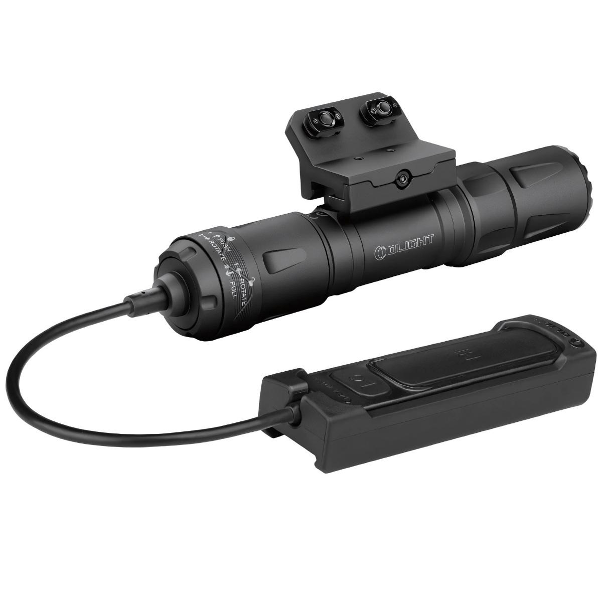 olight latarka do broni dlugiej olight odin s matte black z montazem 1500 lumenow