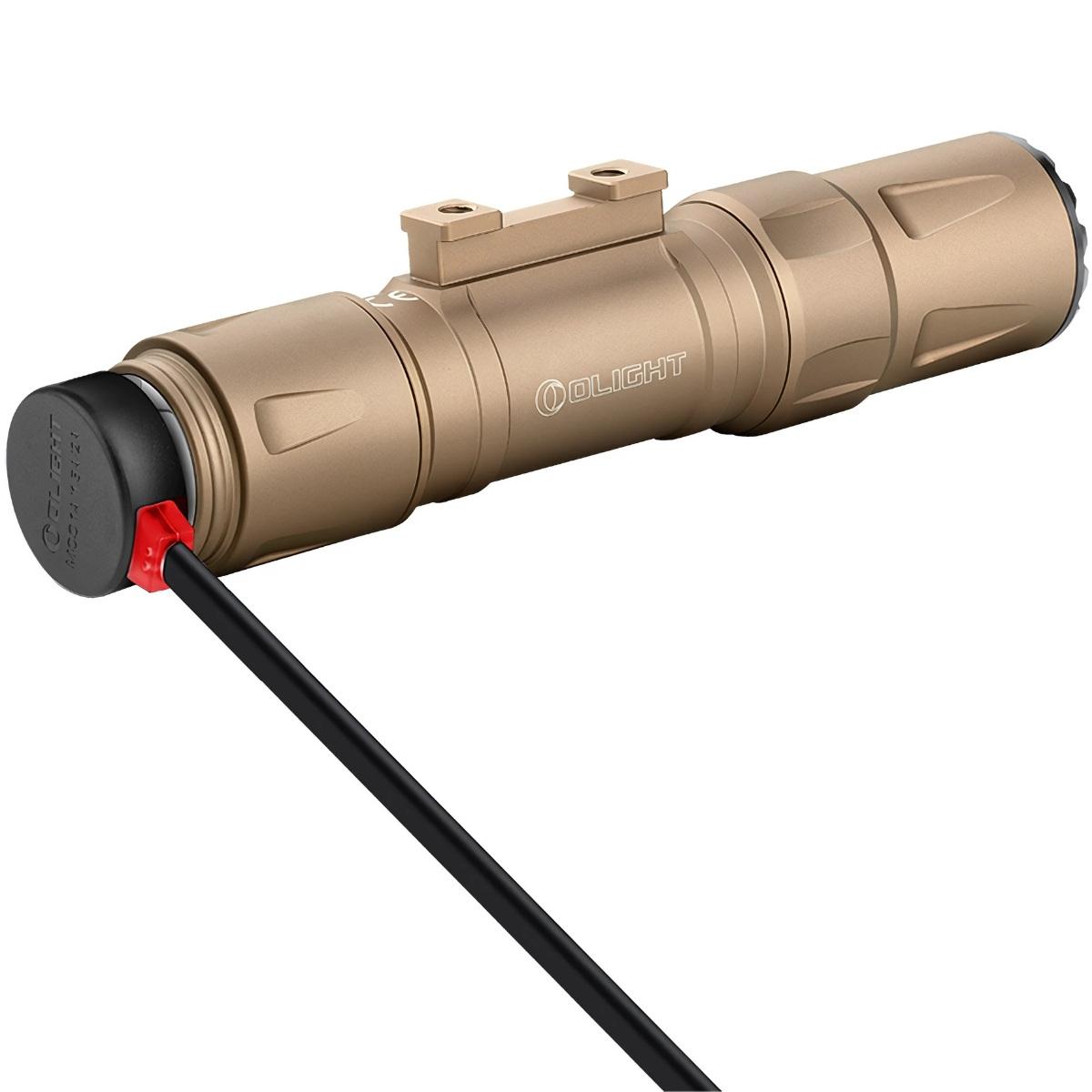 olight latarka do broni dlugiej olight odin s matte desert tan z montazem 1500 lumenow
