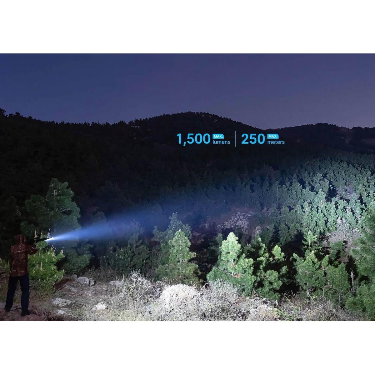 olight latarka do broni dlugiej olight odin s matte desert tan z montazem 1500 lumenow
