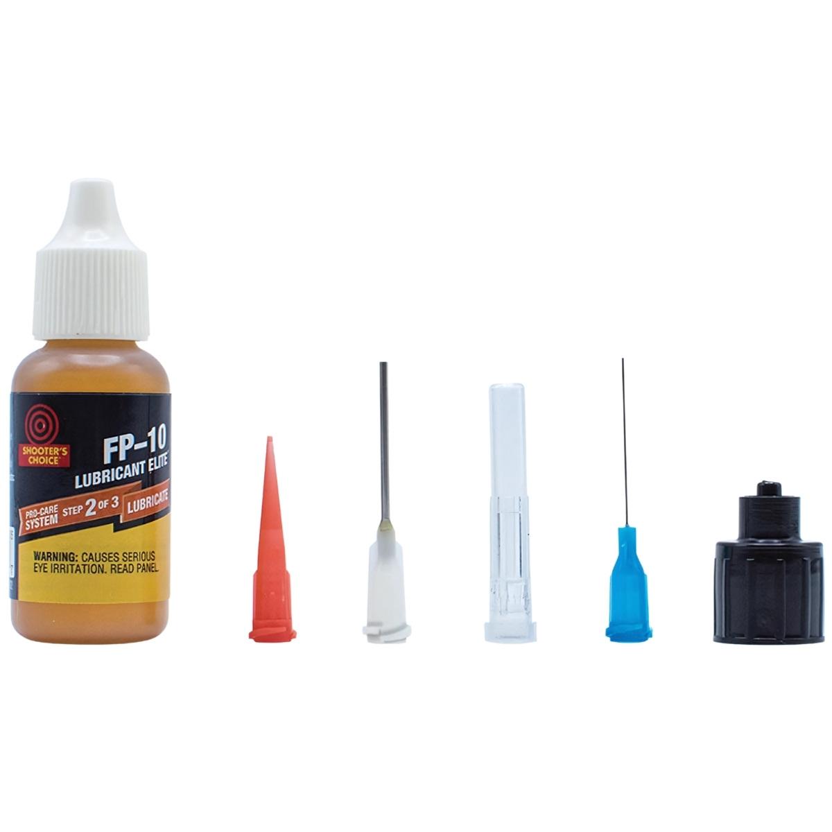 shooter s choice fp 10 lubricant elite 15ml precision application set