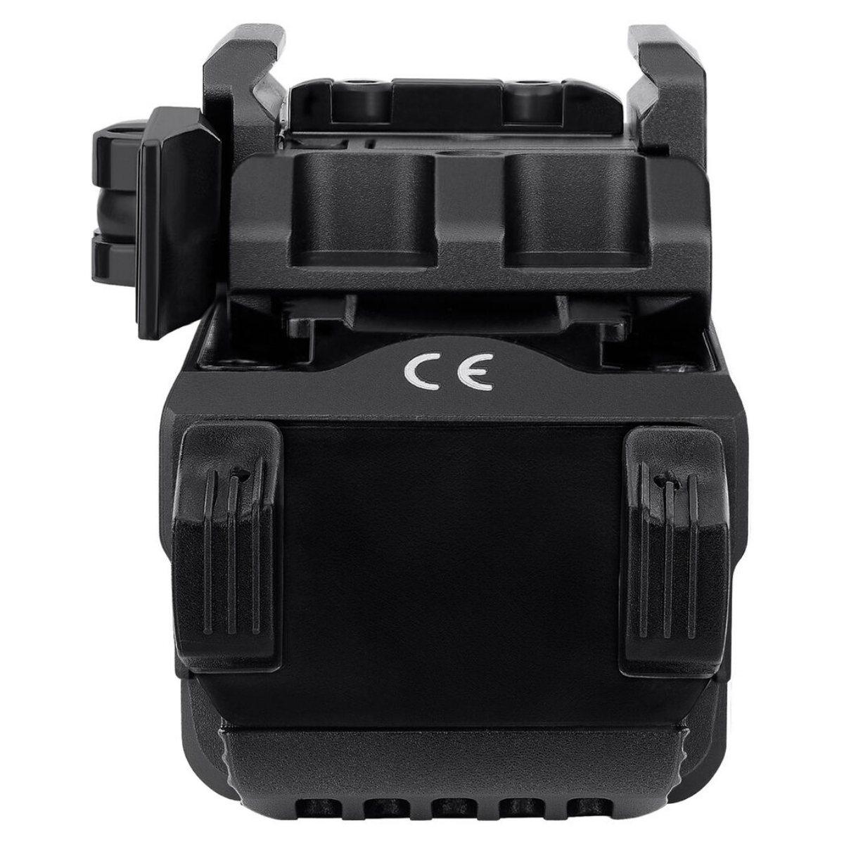 olight latarka pistoletowa z zielonym celownikiem laserowym baldr s 800 lumenow czarna
