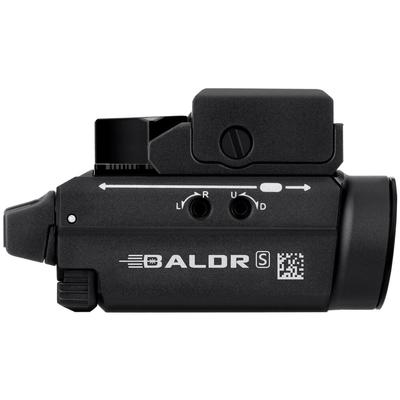 olight latarka pistoletowa z zielonym celownikiem laserowym baldr s 800 lumenow czarna