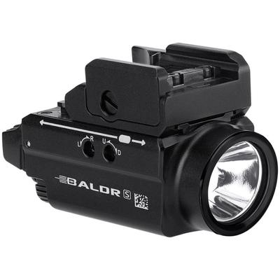 olight latarka pistoletowa z zielonym celownikiem laserowym baldr s 800 lumenow czarna