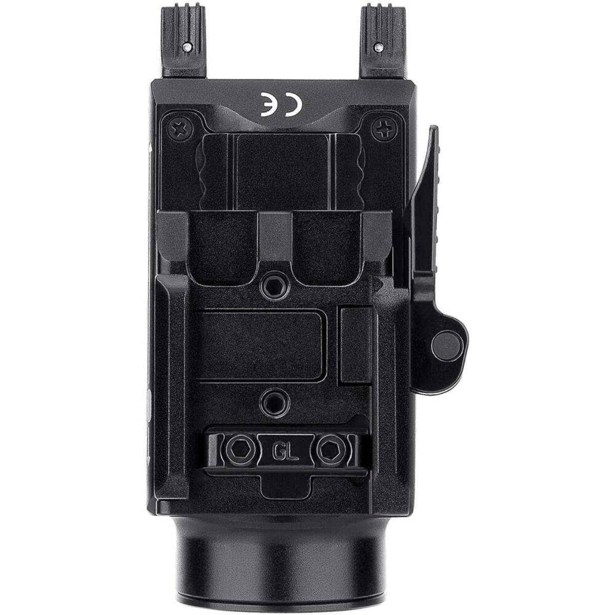 olight latarka pistoletowa z zielonym celownikiem laserowym baldr s 800 lumenow czarna