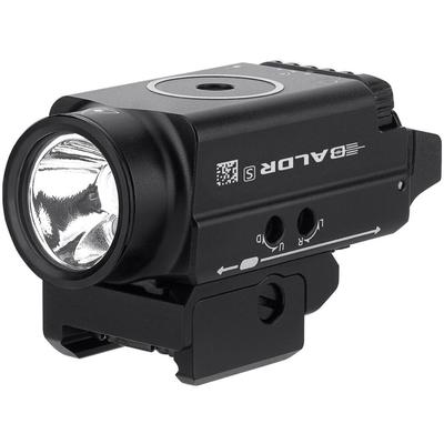 olight latarka pistoletowa z zielonym celownikiem laserowym baldr s 800 lumenow czarna
