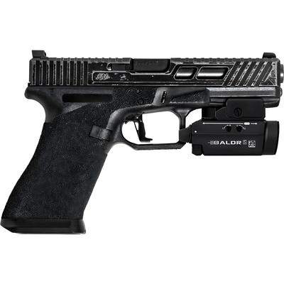 olight latarka pistoletowa z zielonym celownikiem laserowym baldr s 800 lumenow czarna