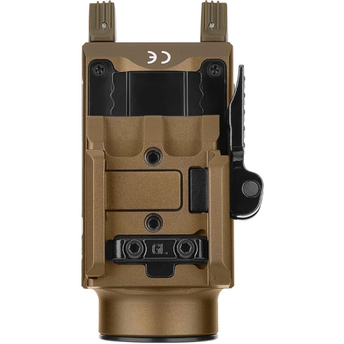 olight latarka pistoletowa z zielonym celownikiem laserowym baldr s 800 lumenow desert tan