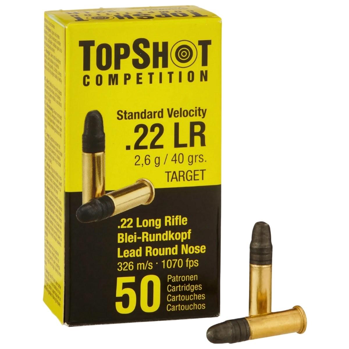 topshot competition target 22lr 40gr