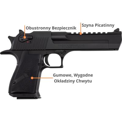 desert eagle xix 6 black 44magnum de44