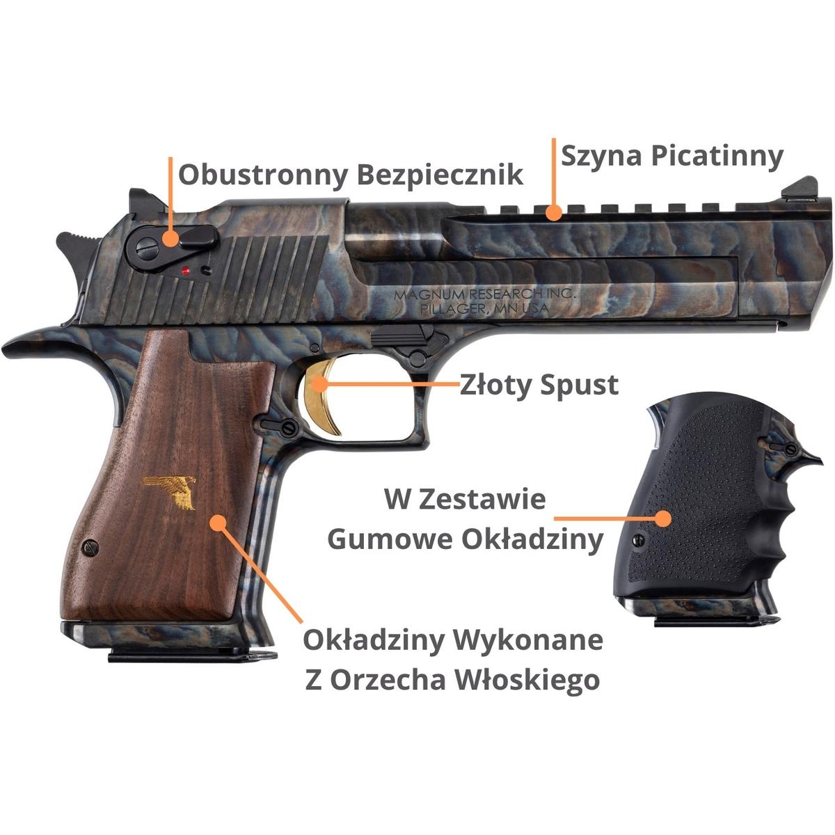 desert eagle xix 6 case hardened 44magnum de44ch
