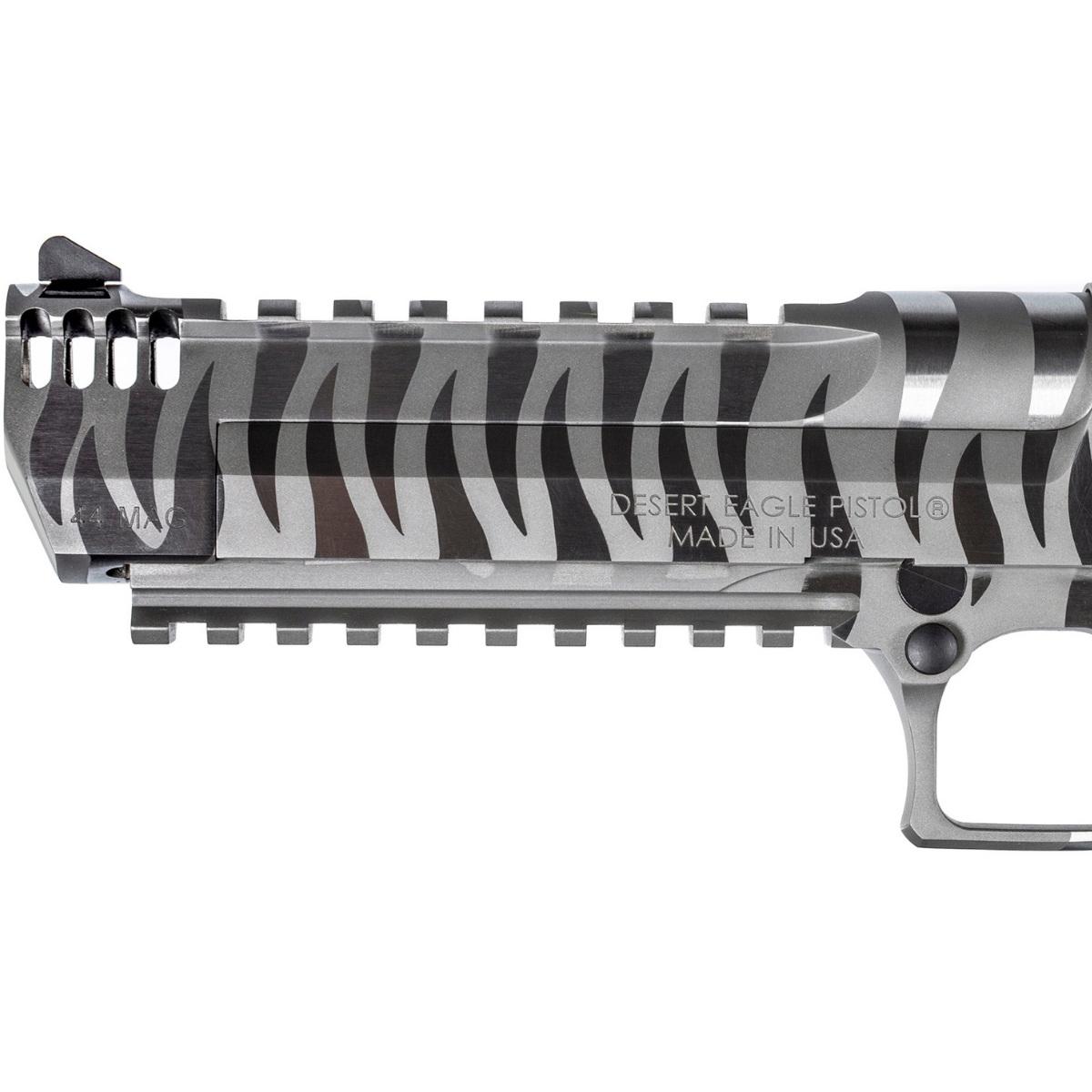 desert eagle xix 6 white tiger stripes mb integral 44magnum de44wts