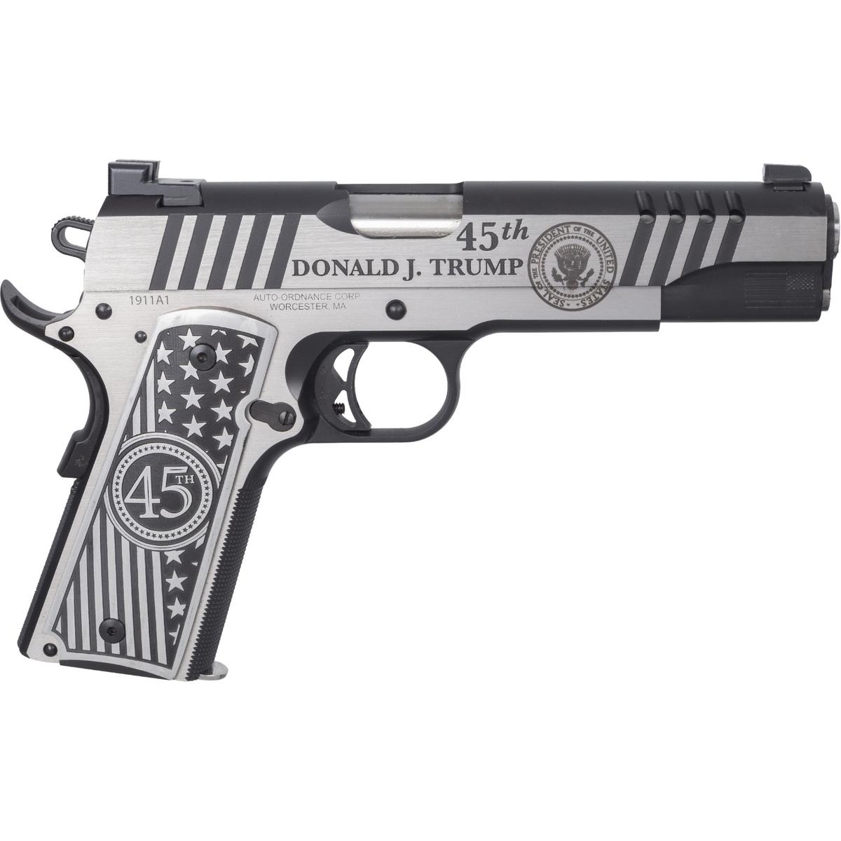 auto ordnance 1911a1 5  trump one custom special edition 1911tcac14
