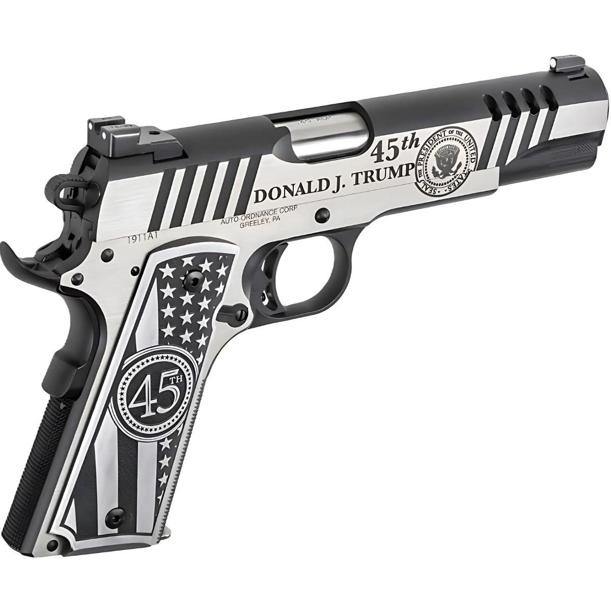 auto ordnance 1911a1 5  trump one custom special edition 1911tcac14