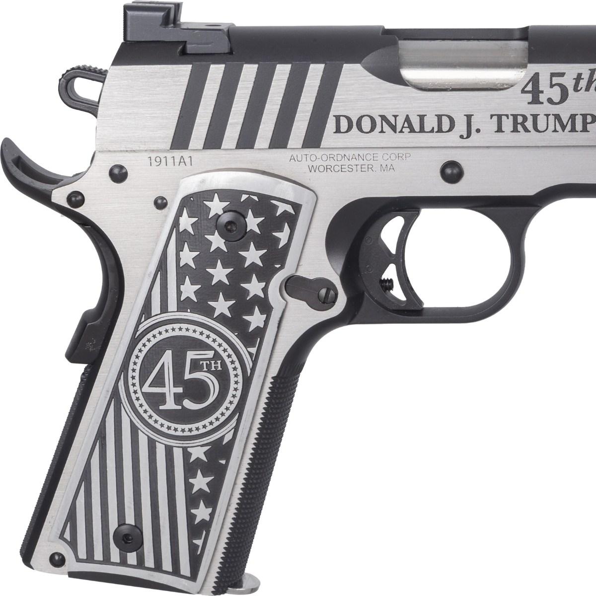 auto ordnance 1911a1 5  trump one custom special edition 1911tcac14