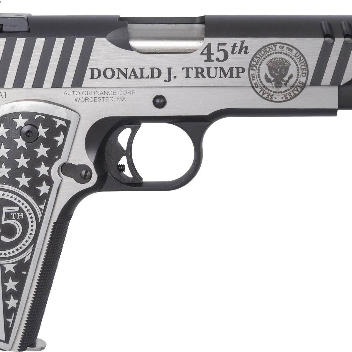 auto ordnance 1911a1 5  trump one custom special edition 1911tcac14