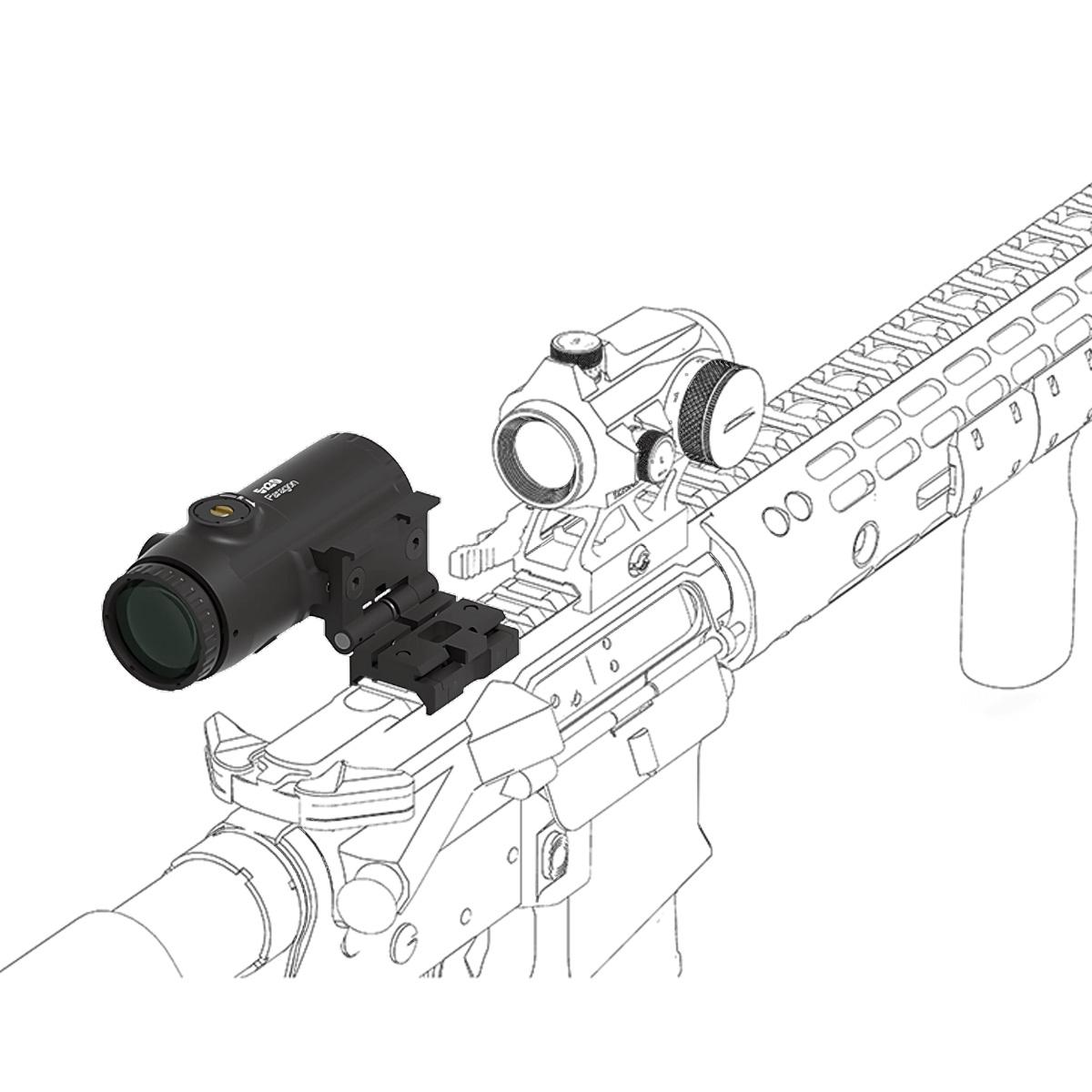 vector optics powiekszalnik paragon 5x30 micro z montazem qd scmf 34