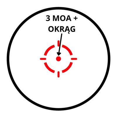 vector optics kolimator zamkniety maverick ii plus 1x22 dbr rds picatinny qd scrd pd12
