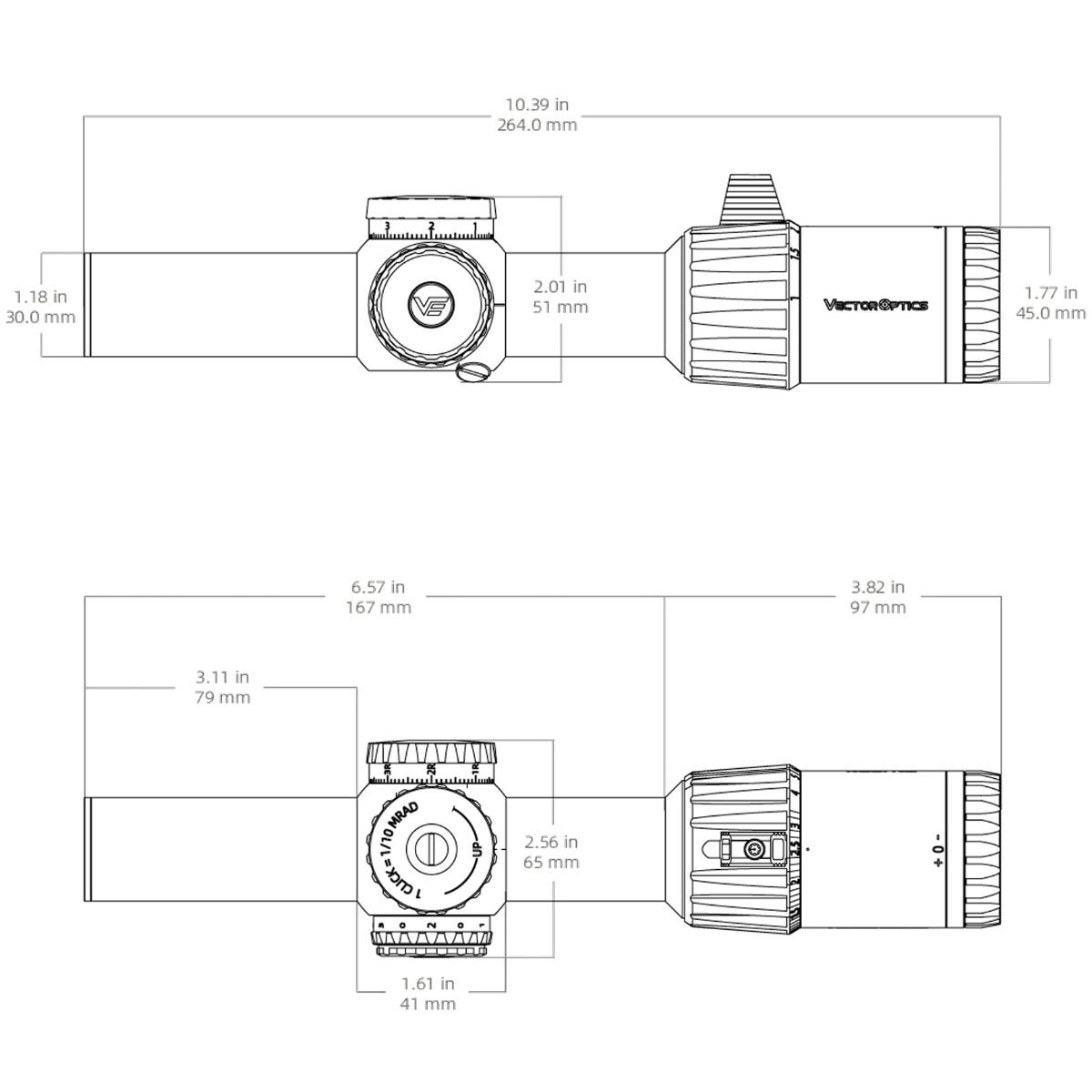 vector optics luneta biegowa tauron 1 6x24 sfp lpvo scoc 49 dawny taurus